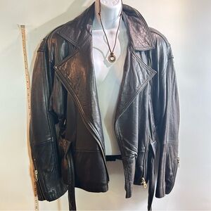 Andrew Marc Classic Black soft buttery leather